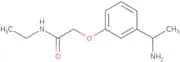 2-[3-(1-Aminoethyl)phenoxy]-N-ethylacetamide