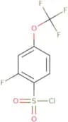 2-Fluoro-4-(trifluoromethoxy)benzenesulfonyl chloride