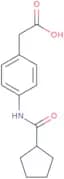2-(4-Cyclopentaneamidophenyl)acetic acid