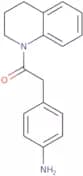 2-(4-Aminophenyl)-1-(1,2,3,4-tetrahydroquinolin-1-yl)ethan-1-one