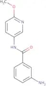 3-Amino-N-(6-methoxypyridin-3-yl)benzamide