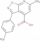 6-Methyl-3-(4-methylphenyl)-[1,2]oxazolo[5,4-b]pyridine-4-carboxylic acid