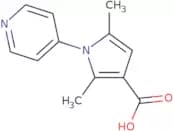 2,5-Dimethyl-1-(pyridin-4-yl)-1H-pyrrole-3-carboxylic acid