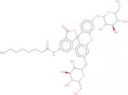 5-Octanoylaminofluoroscein di-b-D-glactopyranoside