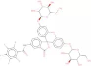 5-(Pentafluorobenzoylamino)fluoroscein di-b-D-galactopyranoside