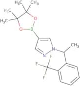 4-(4,4,5,5-Tetramethyl-1,3,2-dioxaborolan-2-yl)-1-(1-(2-(trifluoromethyl)-phenyl)ethyl)-1H-pyrazole