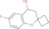 (4R)-6-Fluoro-3,4-dihydrospiro[1-benzopyran-2,1'-cyclobutane]-4-ol