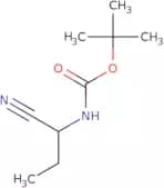 tert-Butyl N-[(1R)-1-cyanopropyl]carbamate