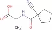 (2R)-2-[(1-Cyanocyclopentyl)formamido]propanoic acid