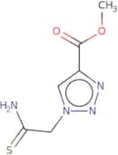Methyl 1-(carbamothioylmethyl)-1H-1,2,3-triazole-4-carboxylate