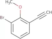 1-Bromo-3-ethynyl-2-methoxybenzene