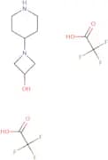 1-(Piperidin-4-yl)azetidin-3-ol, bis(trifluoroacetic acid)