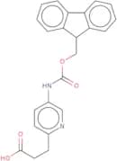 3-[5-({[(9H-Fluoren-9-yl)methoxy]carbonyl}amino)pyridin-2-yl]propanoic acid