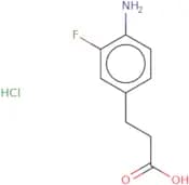 3-(4-Amino-3-fluorophenyl)propanoic acid hydrochloride