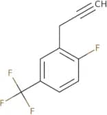1-Fluoro-2-(prop-2-yn-1-yl)-4-(trifluoromethyl)benzene