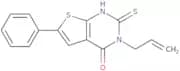 6-Phenyl-3-(prop-2-en-1-yl)-2-sulfanyl-3H,4H-thieno[2,3-d]pyrimidin-4-one