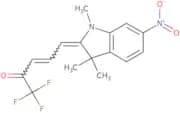 1,1,1-Trifluoro-5-(1,3,3-trimethyl-6-nitro-2,3-dihydro-1H-indol-2-ylidene)pent-3-en-2-one