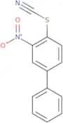 [(2-Nitro-4-phenylphenyl)sulfanyl]formonitrile