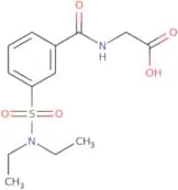 2-{[3-(Diethylsulfamoyl)phenyl]formamido}acetic acid