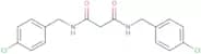 N,N'-Bis[(4-chlorophenyl)methyl]propanediamide
