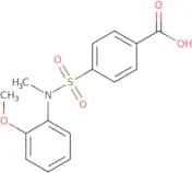 4-[(2-Methoxyphenyl)(methyl)sulfamoyl]benzoic acid
