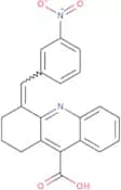 4-[(3-Nitrophenyl)methylidene]-2,3-dihydro-1H-acridine-9-carboxylic acid