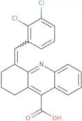 4-[(2,3-Dichlorophenyl)methylidene]-1,2,3,4-tetrahydroacridine-9-carboxylic acid