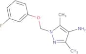 1-[(3-Fluorophenoxy)methyl]-3,5-dimethyl-1H-pyrazol-4-amine