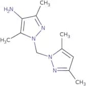 1-[(3,5-Dimethyl-1H-pyrazol-1-yl)methyl]-3,5-dimethyl-1H-pyrazol-4-amine