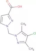 1-[(4-Chloro-3,5-dimethyl-1H-pyrazol-1-yl)methyl]-1H-pyrazole-3-carboxylic acid