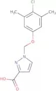 1-[(4-Chloro-3,5-dimethylphenoxy)methyl]-1H-pyrazole-3-carboxylic acid