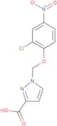 1-[(2-Chloro-4-nitrophenoxy)methyl]-1H-pyrazole-3-carboxylic acid