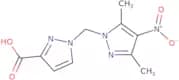 1-[(3,5-Dimethyl-4-nitro-1H-pyrazol-1-yl)methyl]-1H-pyrazole-3-carboxylic acid