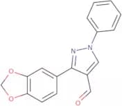 3-(1,3-Dioxaindan-5-yl)-1-phenyl-1H-pyrazole-4-carbaldehyde