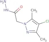 2-(4-Chloro-3,5-dimethyl-1H-pyrazol-1-yl)acetohydrazide