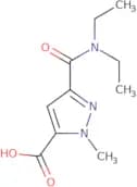 3-(Diethylcarbamoyl)-1-methyl-1H-pyrazole-5-carboxylic acid
