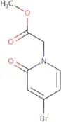 Methyl 2-(4-bromo-2-oxo-1,2-dihydropyridin-1-yl)acetate