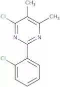 4-Chloro-2-(2-chlorophenyl)-5,6-dimethylpyrimidine