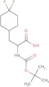 2-{[(tert-Butoxy)carbonyl]amino}-3-(4,4-difluorocyclohexyl)propanoic acid