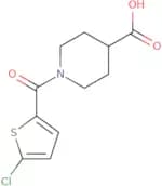 1-(5-Chlorothiophene-2-carbonyl)piperidine-4-carboxylic acid