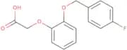 2-{2-[(4-Fluorophenyl)methoxy]phenoxy}acetic acid
