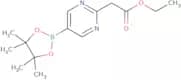 Ethyl 2-[5-(tetramethyl-1,3,2-dioxaborolan-2-yl)pyrimidin-2-yl]acetate