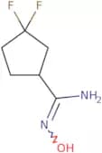 3,3-Difluoro-N'-hydroxycyclopentane-1-carboximidamide