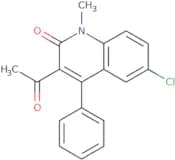 3-Acetyl-6-chloro-1-methyl-4-phenylquinolin-2(1H)-one