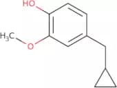 4-(Cyclopropylmethyl)-2-methoxyphenol