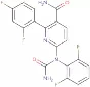 6-​[(Aminocarbonyl)​(2,​6-​difluorophenyl)​amino]​-​2-​(2,​4-​difluorophenyl)​-3-​pyridinecarboxam…
