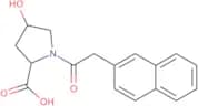 4-Hydroxy-1-[2-(naphthalen-2-yl)acetyl]pyrrolidine-2-carboxylic acid