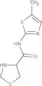 N-(5-Methyl-1,3-thiazol-2-yl)-1,3-thiazolidine-4-carboxamide
