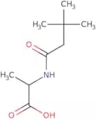 2-(3,3-Dimethylbutanamido)propanoic acid