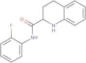 N-(2-Fluorophenyl)-1,2,3,4-tetrahydroquinoline-2-carboxamide